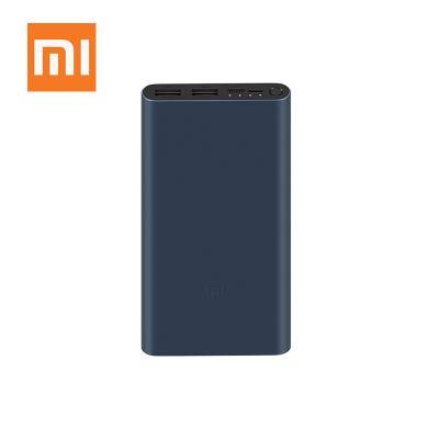 China Original Xiaomi MI Power Bank 3 18W 10000mAh Double-USB Aluminum Fast Charger Portable External MI Battery Bank 3 for sale