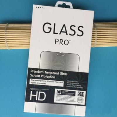 China High Quality Natural Tempered Glass Materials Screen Protector Recycled Paper Box Packaging Boxes For Mobile Phone Packaging for sale