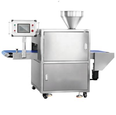 China Chocolate Loaf Topping Machine Toast Topping Machine For Shredded Meat Cream Jam Ketchup for sale