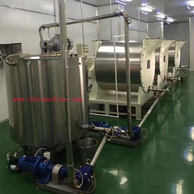 China 500 Chocolates Mess Making Machine From Grinding To Molding Line for sale