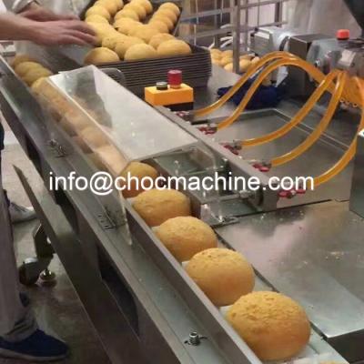 China Chocolate Loaf Injecting Machine / Jam Loaf Chocolate Filling Machine Loaf Filling Cream Machine for sale