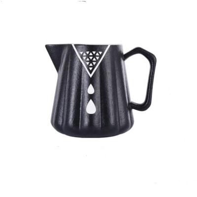 China Sustainable Household Professional Hand Brewed Suit Kettle Coffee Server Ceramic Pot for sale