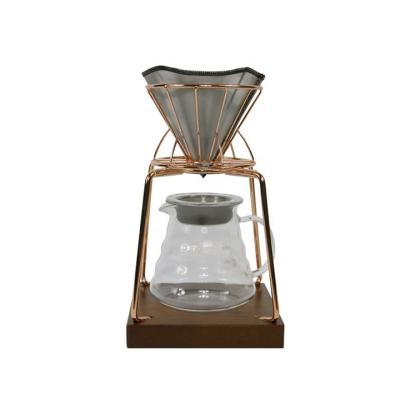 China Top Grade Fashion Customized Sustainable Professional Outdoor Luxury Drip Cafe Set for sale