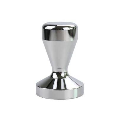 China 51MM Viable Metallic Color Premium Alloy Material Cafe Tamper Flat-Base Anodizing Process Smooth Curves Direct Manufacturer for sale