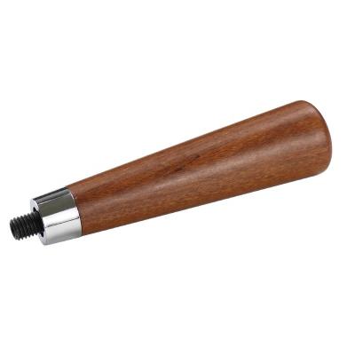 China Cafe Bartender Accessories High Quality Coffee Maker Machine Tools M10 Redwood Coffee Portafilter Solid Wood Handle for sale