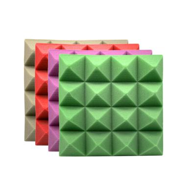 China Facotry Facotry Pyramid Soundproofing Modern Direct High Density Sponge Material Sound Absorbing Panel Acoustic Sponge for sale