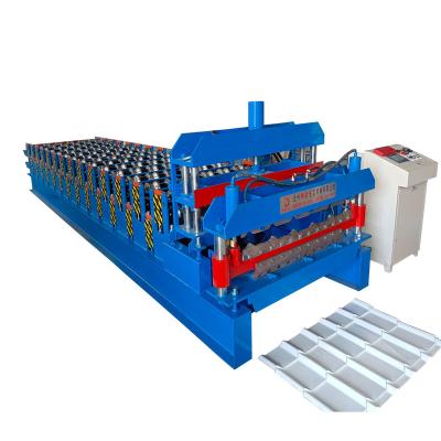 China Building material shops glazed tile roof making machine ibr tile forming machine for sale