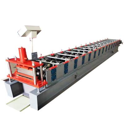 China Building Panel Self Lock Roof Sheet Roll Forming Machine With High Speed for sale