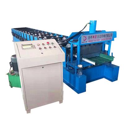 China Construction Panel Metal Joint-hidden Aluminum Profile Standing Welding Machine for sale