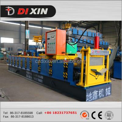 China ROOF Color Steel Metal Roof Ridge Cap Flashing Cold Roll Forming Machine for sale