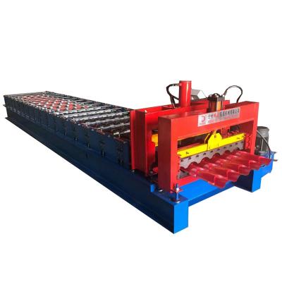 China Roof Sheet Production Steel Glazed Tile Cold Roll Roof Forming Construction Machinery for sale