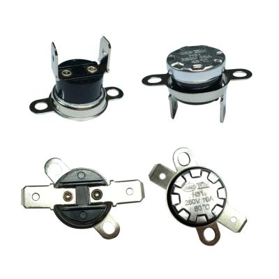 China Household Applicance Snap-action Thermostat Bimetal Temperature Switch ksd301 250V 16A 0-250C for sale