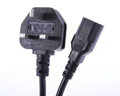 China Electronic Rice Cooker Copper 3 Pin UK Plug PC Laptop Monitor AC Power Cord Cable for sale