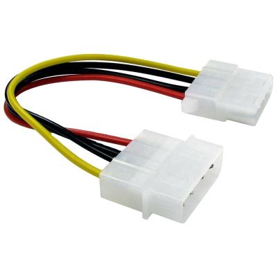 China PSU Cable 12V/5V 4 Pin IDE Molex Internal Power Extension Home Appliance Computer Power Supply 30cm for Combo Hard Drive HDD DVD CD-RW Disk for sale