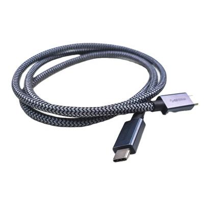 China Automotive Wholesale Nylon Braided Fast Charging Type C Cable Wire USB Data Usb Charger for sale