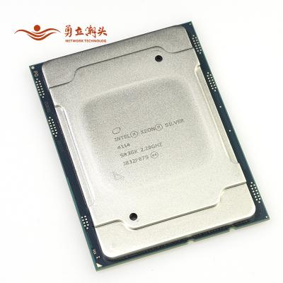 China Server 13.75M Cache 2.2GHz 85W 10 Threads FCLGA3647 Xeon Silver 4114 CPU Processor for sale