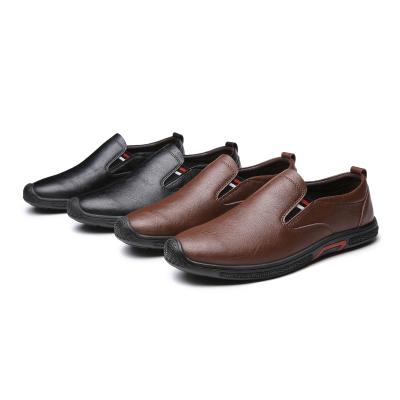 China 2021 Hot-selling luxury genuine leather shoes men's casual leather shoes for sale