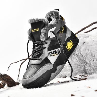 China Anti-skid Chinese Factories Wholesale Winter Luxury Outdoor Sneakers Shoes Men's Snow Boots for sale