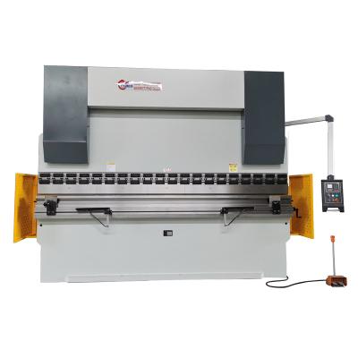 China Building Material Shops Huaxia Hydraulic Sheet Metal Folding WF67K-160T3200 E21 Hydraulic Press Brake for sale