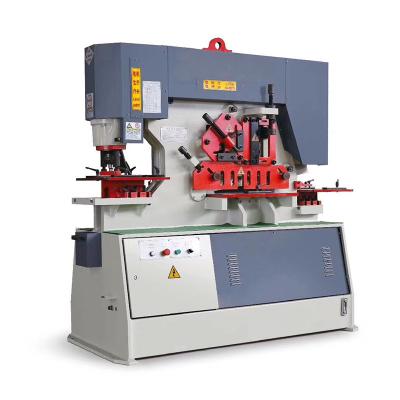 China Cultivate Q35Y-25 Angle Iron Worker Combine 120 Ton Hydraulic Ironworker Metal Plate Shear Punch Machine and Hole for sale