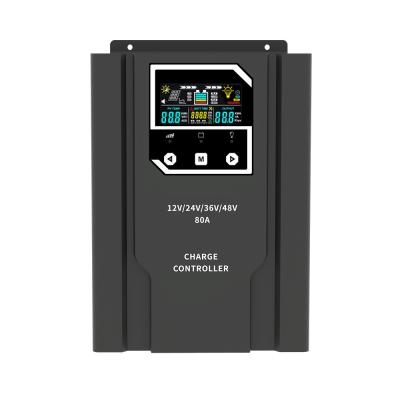 China 12V 24V 36V 48V MPPT Solar Charging Controller 60A 80A 100A Solar Charge Controller for sale