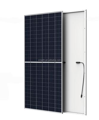 China Painel Solar Mono de Meia Célula de 500 Watt Painéis Solares Bifaciais 380w 400w 420w 450w à venda