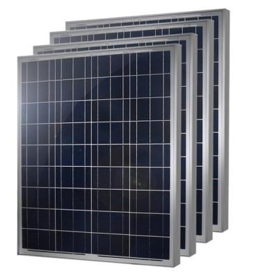 China 100w  200w Poly Cell Aluminum Glass Solar Panel Off The Grid On Grid Solar Panel for sale