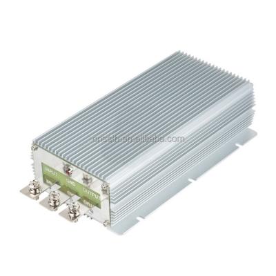 China Portable DC 24V To DC 12V Converter 100A Voltage Regulator Module Lightweight for sale