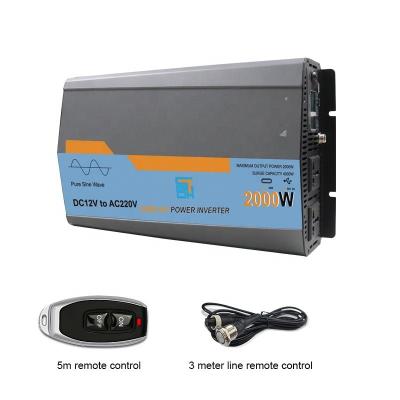 China 2kw 2000W Pure Sinus Wave Charger Inverter Hoogspanningsafsluitbereik 14,8V/31V Te koop