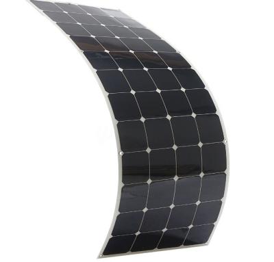 China 360W SUNPOWER Flexible Solar Panel With 90cm Cable TUV CE CQC ISO 18V 24V 36V 48V for sale