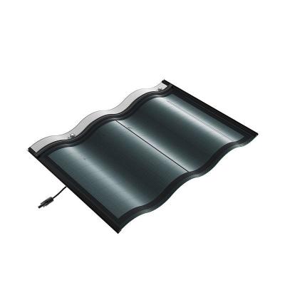 China Flexible CIGS Film Photovoltaic Solar Panel Roof Tiles 30W For Solar Roof Tile System for sale