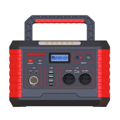 Chine OEM 1000 Watt centrale électrique portable TYPE-C Sortie QC3.0 18W Pour une charge rapide à vendre