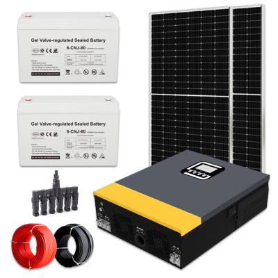 China 1kw Off Grid Solar Energy System With Monocrystalline Silicon Solar Panel for sale