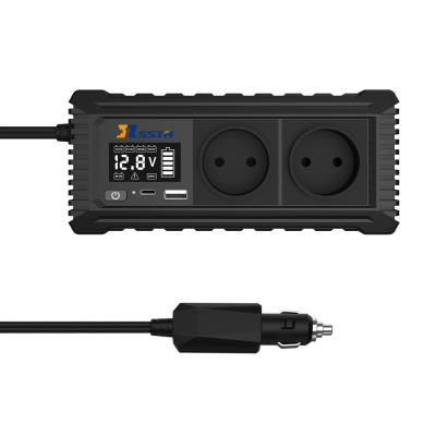 China 12V to 110V 220V Car Power Inverter with USB Plug and Socket for sale