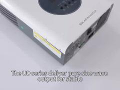 3Kw 24V 110V 220V DC to AC Wifi Ups Pure Sine Wave Hybrid Solar Inverter