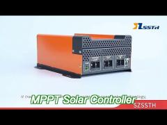 12v 24v 36v 48v 60v 72 volt solar charge controller 30a with lcd display