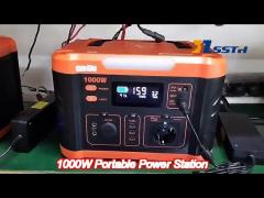 1kw portable power station portable solar power supply 799.2wh  wireless charging