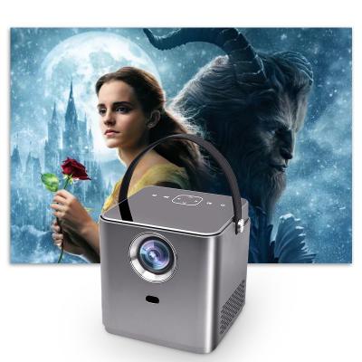 China New Launch Mini LED LCD Vertical Projector 5GWiFi FHD Android Projecting Portable 1080P Home Theater LCD Movie Projector For Outdoor for sale