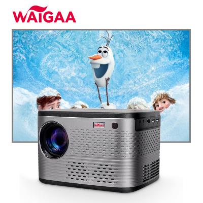 China Portable 3D Ready Waigaa Mini Projectors High Lumen For Smartphone Home Theater Projector Movie Video Beamer for sale