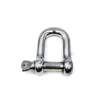 China Boat Hardware Fitting Shenghui Marine Hardware Stainless Steel Anchor Square Pin D Shackle for sale