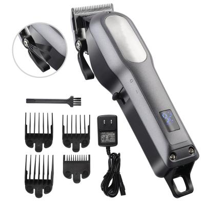 China Adjustable Professional Cordless Professional Hair Clippers Men Professional Hair Trimmer Blade Hair Barber Clippers for sale