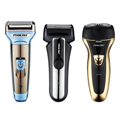 中国 3 Blade 3 Speed ​​Electric Shaver Pro Electric Shaver Rechargeable Aluminum Foil Rechargeable Male Beard Waterproof Electric Shaver 販売のため