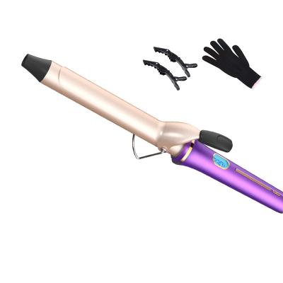 중국 Professional Adjustable Settings LCD Hair Curler Temperature Adjustment Hair Curl Irons Wand Roller Hair Curling Styling 판매용