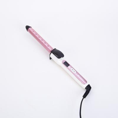 중국 Adjustable Settings LCD Display Hair Curler Temperature Adjustment Professional Hair Curler Irons Wand Curling Roller 판매용