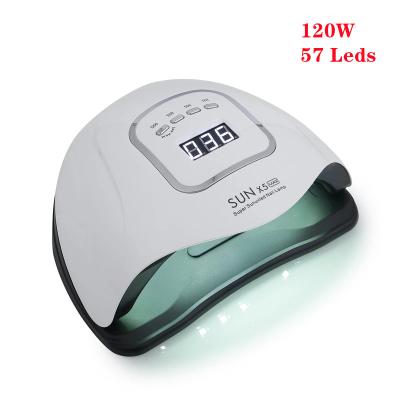 China X7 Max LED Gel SUN 180W Nail Gel Dryer Quick Cure Quick Dry Lamp Nail LED Lamp Professional Manicure UV Lamp for sale