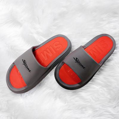 China Comfortable Anti Slip House Summer Bathroom Shoes Men Slipper Outdoor Indoor Custom for sale