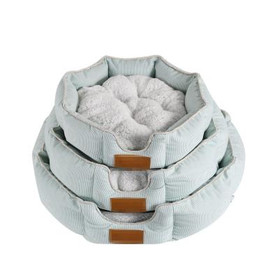 China Hot Sale Cute Mat Custom Plush Pet Beds New Arrival Plush Dog Bed Travel Pet Wholesale Supplier for sale