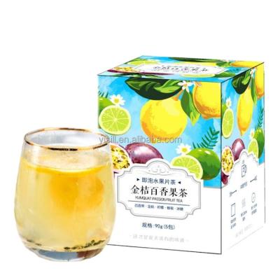 China Loose Chinese manual tea selection kumquat fruit tea soft blended fruit tea dried fruit tea for sale