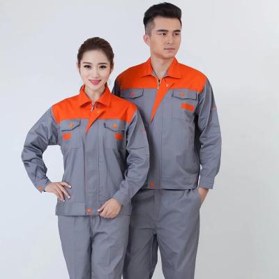 China Anti-Static Flame Retardant Reflective Workwear Uniforms Long Sleeve Construction Work Clothes Construction Worker Overalls for sale