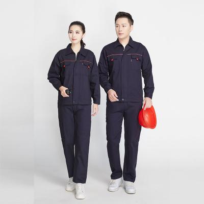 China Customized Outdoor Coveralls Polyester Fabric Mechanic Electrical Safety Clothing Antistatic Work Suit for sale